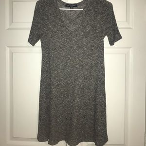 Grey T-shirt Dress